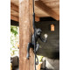 Monkey Lamp Ceiling Black Outdoor Seletti ambientazione