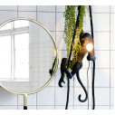 Monkey Lamp Ceiling Black Outdoor Seletti ambientazione
