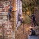 Monkey Lamp Ceiling Black Outdoor Seletti ambientazione