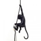 Monkey Lamp Ceiling Black Outdoor Seletti vista