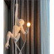 Monkey Lamp Ceiling White Seletti ambientazione