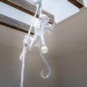 Monkey Lamp Ceiling White Seletti ambientazione