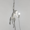 Monkey Lamp Ceiling White Seletti dettaglio