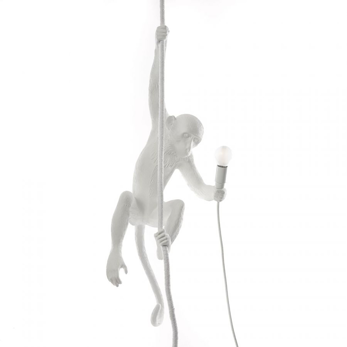 Monkey Lamp Ceiling White Seletti