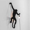 Monkey Lamp Hanging Left Hand Black Outdoor Seletti dettaglio