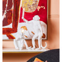 Monkey Lamp Sitting White Seletti ambientazione