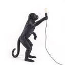 Monkey Lamp Standing Black Outdoor Seletti vista