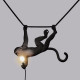 Monkey Lamp Swing Black Outdoor Seletti dettaglio