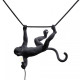 Monkey Lamp Swing Black Outdoor Seletti vista