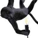 Monkey Lamp Swing Black Outdoor Seletti dettaglio