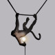 Monkey Lamp Swing Black Outdoor Seletti dettaglio
