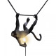 Monkey Lamp Swing Black Outdoor Seletti vista