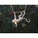 Monkey Lamp Swing White Seletti ambientazione