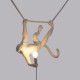 Monkey Lamp Swing White Seletti dettaglio