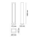 Mono 1103A colonnina da esterno 9010 novantadieci dimensioni