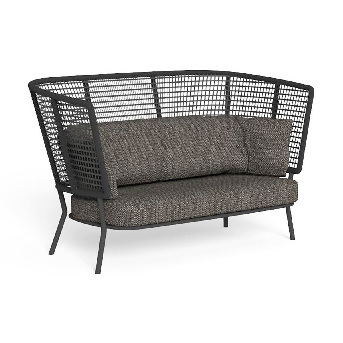 Moon Alu Divano Love Seat