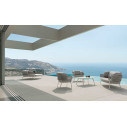 Moon Alu Poltrona Living Talenti Outdoor ambientazione