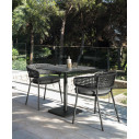 Moon Alu Poltrona Pranzo Talenti Outdoor ambientazione