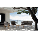 Moon Teak poltrona Living Talenti Outdoor ambientazione