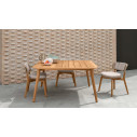 Moon Teak Sedia pranzo Talenti Outdoor ambientazione