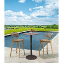 Moon Teak Sgabello ambientazione