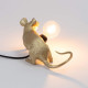 Mouse Lamp Lop Gold Seletti dettaglio