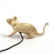 Mouse Lamp Lop Gold Seletti vista