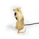 Mouse Lamp Mac Gold Seletti vista