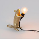 Mouse Lamp Step Gold Seletti dettaglio