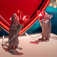 Mouse Lamp Step Love Seletti ambientazione