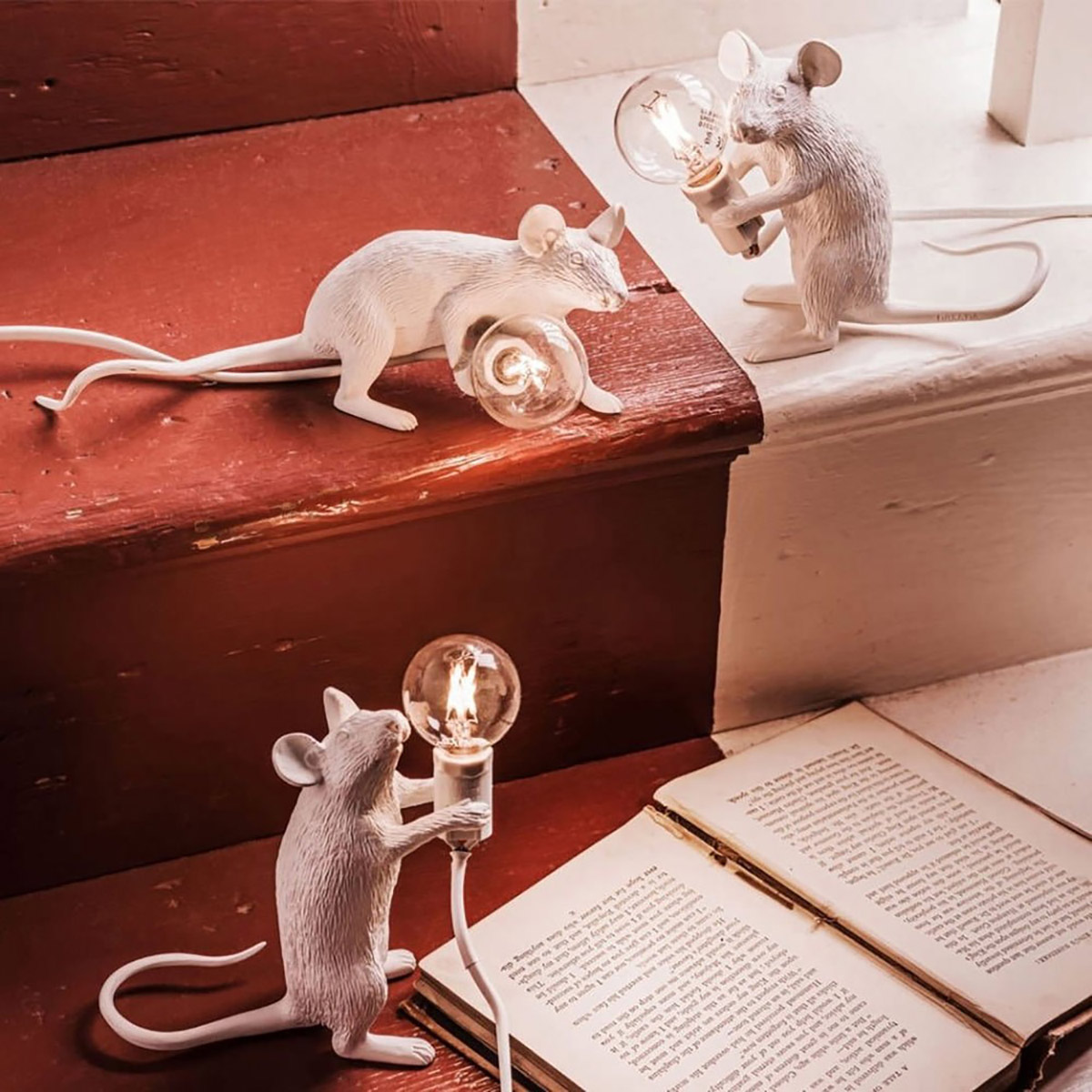 Mouse Lamp Step SELETTI