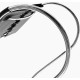 Knoll Mies Van Der Rohe MR Sedia senza braccioli in cuoio vista