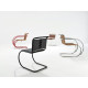 Knoll Mies Van Der Rohe MR Sedia senza braccioli in cuoio vista