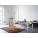 Knoll Mies Van Der Rohe MR Sedia con braccioli in midollino ambientazione
