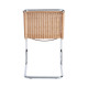 Knoll Mies Van Der Rohe MR Sedia senza braccioli in midollino vista