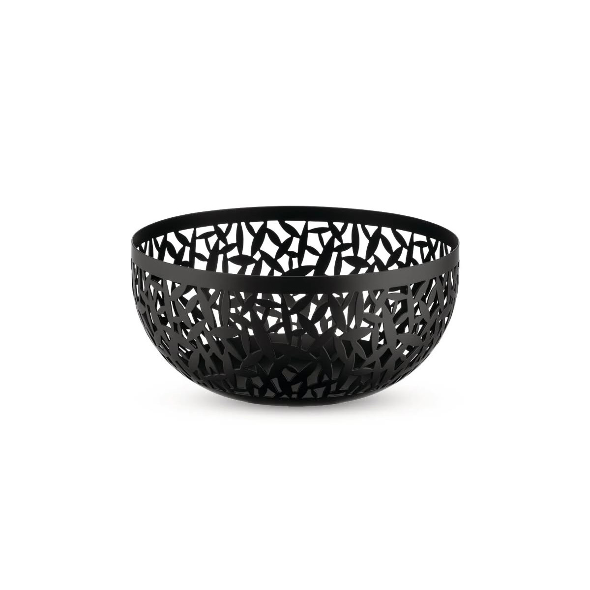 Alessi MSA04/29 B Cactus! Fruttiera in acciaio colorato Nero