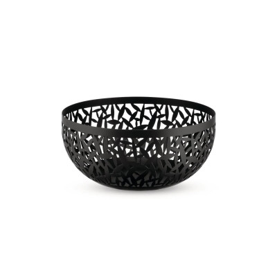 Alessi MSA04/29 B Cactus! Fruttiera in acciaio colorato Nero