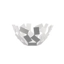 Alessi MT02 W La Stanza dello Scirocco Fruttiera in acciaio colorato Bianco vista