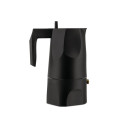 Alessi MT18/3 B Ossidiana Caffettiera espresso 3 tazze Nero vista
