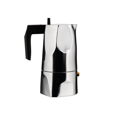 Alessi MT18/3 Ossidiana Caffettiera espresso 3 tazze