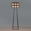 Multilamp Floor Black Seletti vista