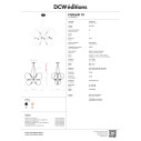 Munari 10 Lampada a sospensione DCW éditions specifiche tecniche