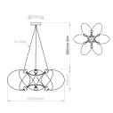 Munari 6 Lampada a sospensione DCW éditions dimensioni