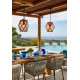 Muse Lantern Outdoor lampada a sospensione Contardi ambientazione