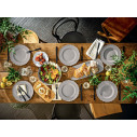 Alessi MW74S4 B Dressed en plein air Set di posate in melammina Nero ambientazione