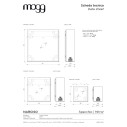 Narciso Specchio con cornice-mensola Mogg specifiche