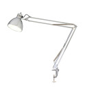 FontanaArte Naska Grande lampada da tavolo cromo con morsetto vista