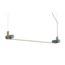 Nastro 563.22 lampada a sospensione Tooy vista