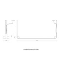 Nastro 563.22 lampada a sospensione Tooy dimensioni