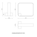 Nastro 563.32 lampada da tavolo Tooy dimensioni